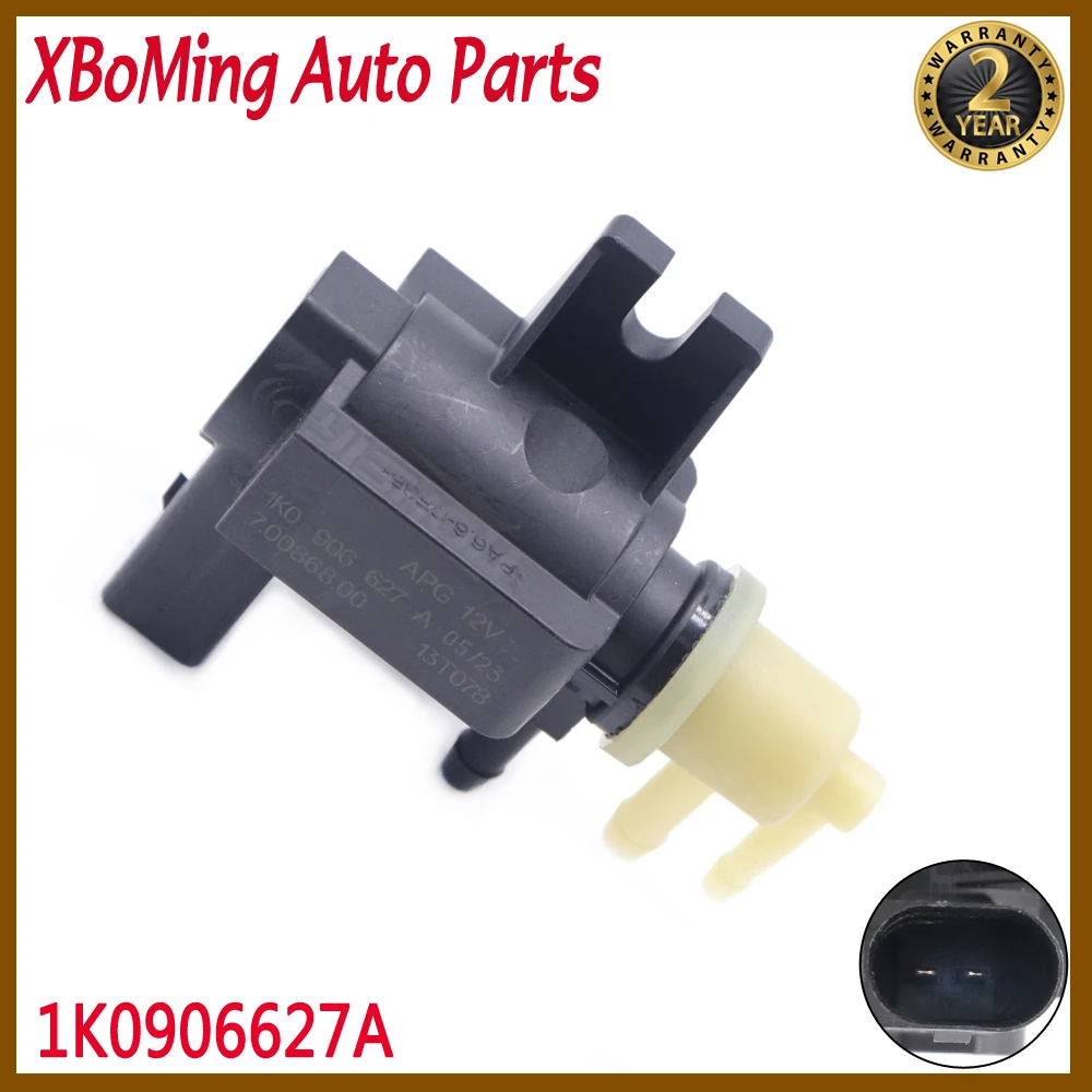 1K0906627A Car Vacuum Pressure Valve N75 TDI E  Fit for Audi A3 Volkswagen Beetle Je tta 2.0L 2010-2013 1K0906627B 1K0906627E