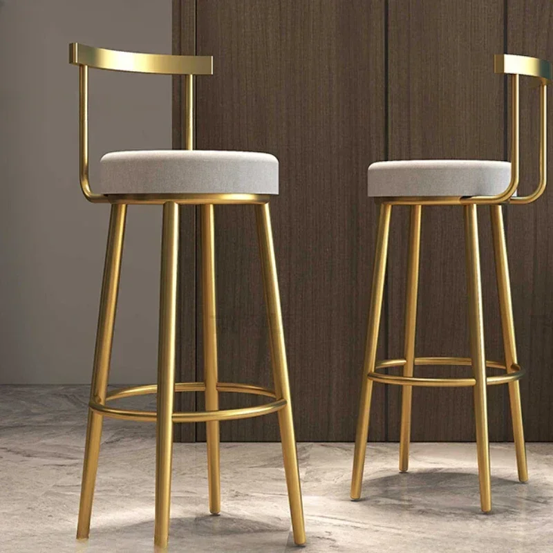 Stools Luxury Nordic Bar Chairs Room Modern Mid Century Dining  Bar Chair Barbershop Home Taburete De Madera Kitchen Furniture