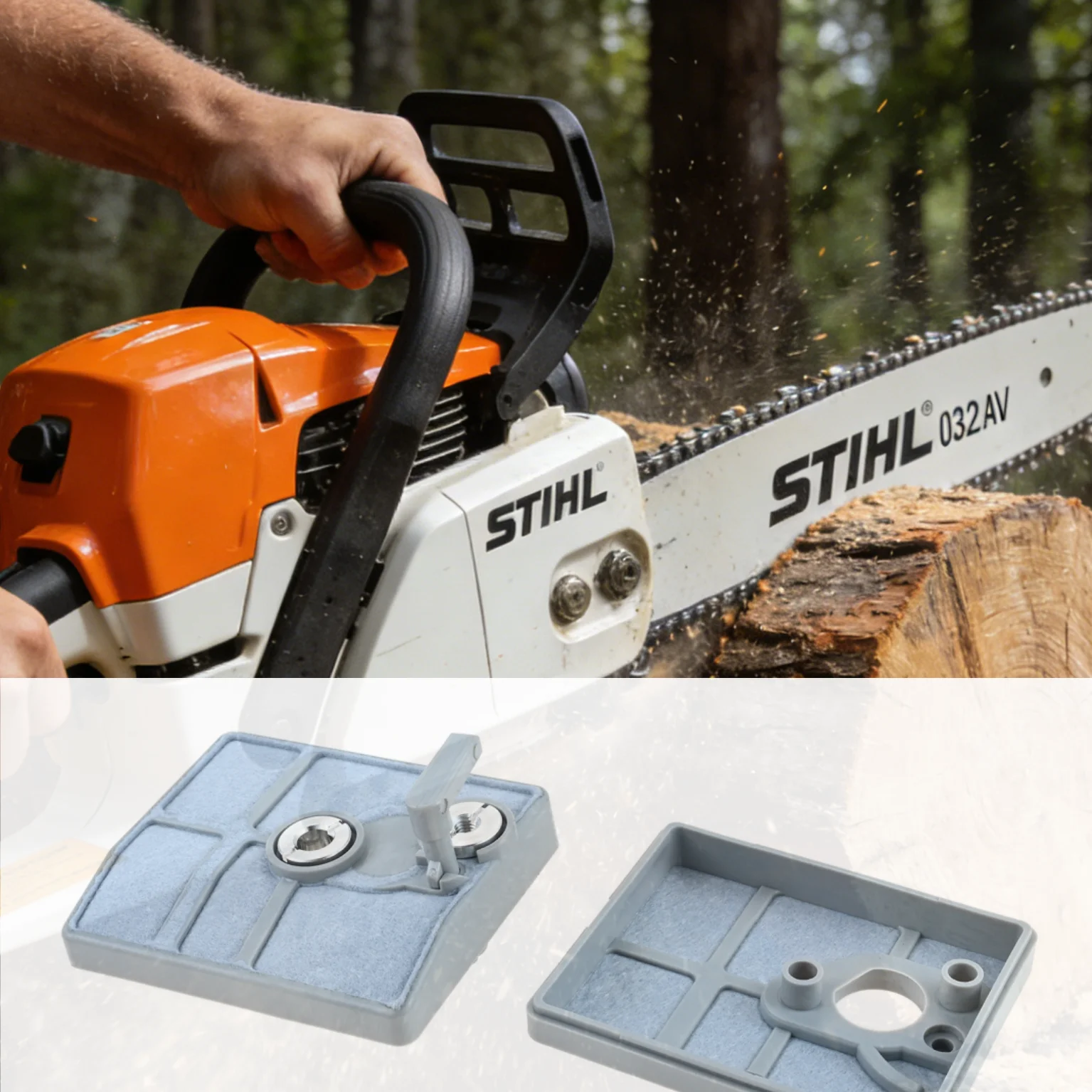 

1 шт. воздушный фильтр для Stihl 030AV 031AV 032AV # Бензопила Садовая Газон Высокопроизводительная 1113-120-1603 1113-120-1602 1113-120-1612