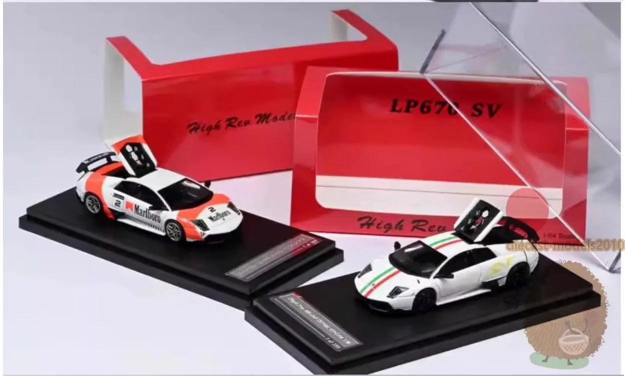 

Высококачественная литая модель автомобиля Lamborghini Murciélago LP670-4 SV в масштабе 1:64, подарок