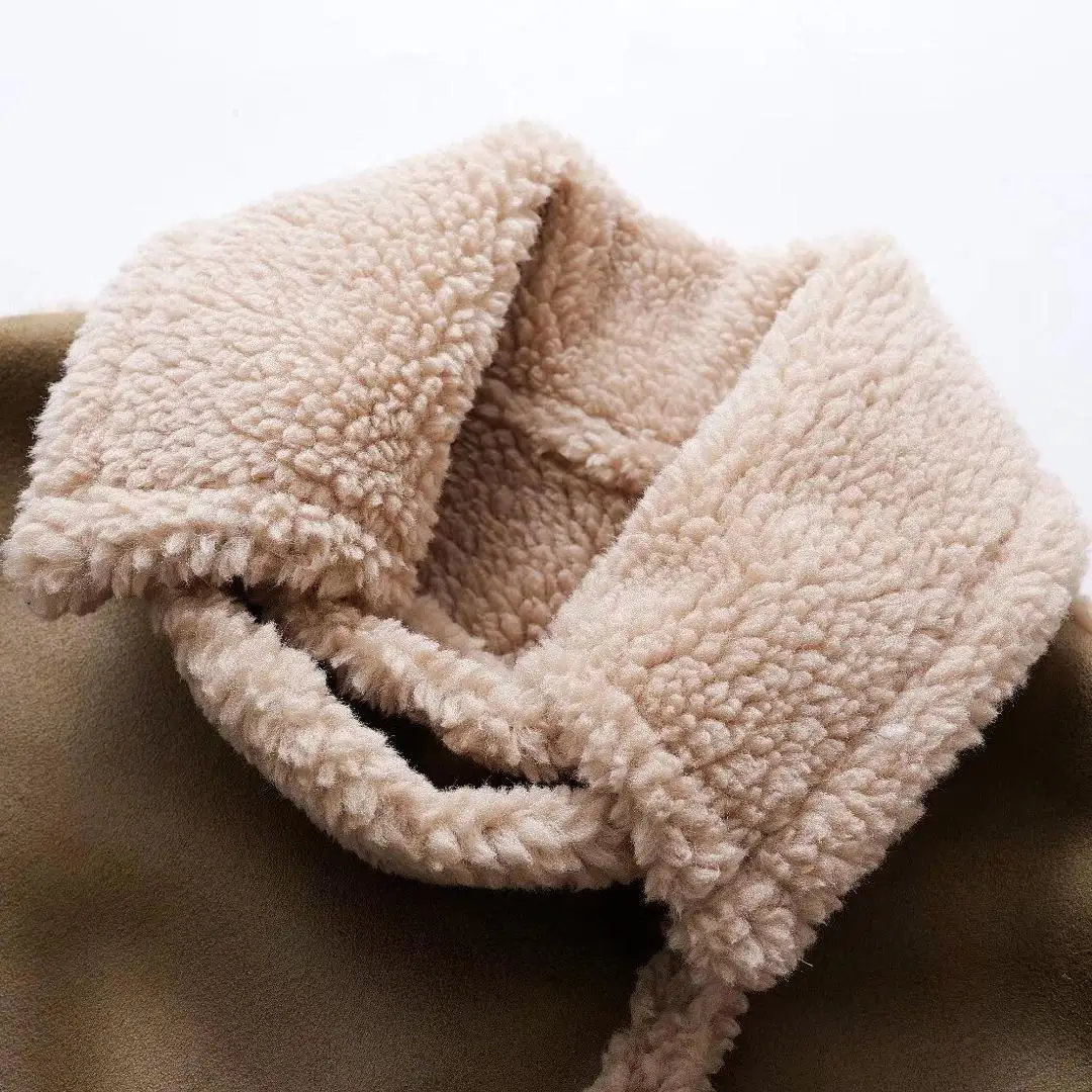 سترة جلدية وفرو بسيطة وعصرية جديدة من KASLEAD، ملابس للدراجات النارية، معطف نسائي بأكمام طويلة وسحاب بأسلوب الشارع