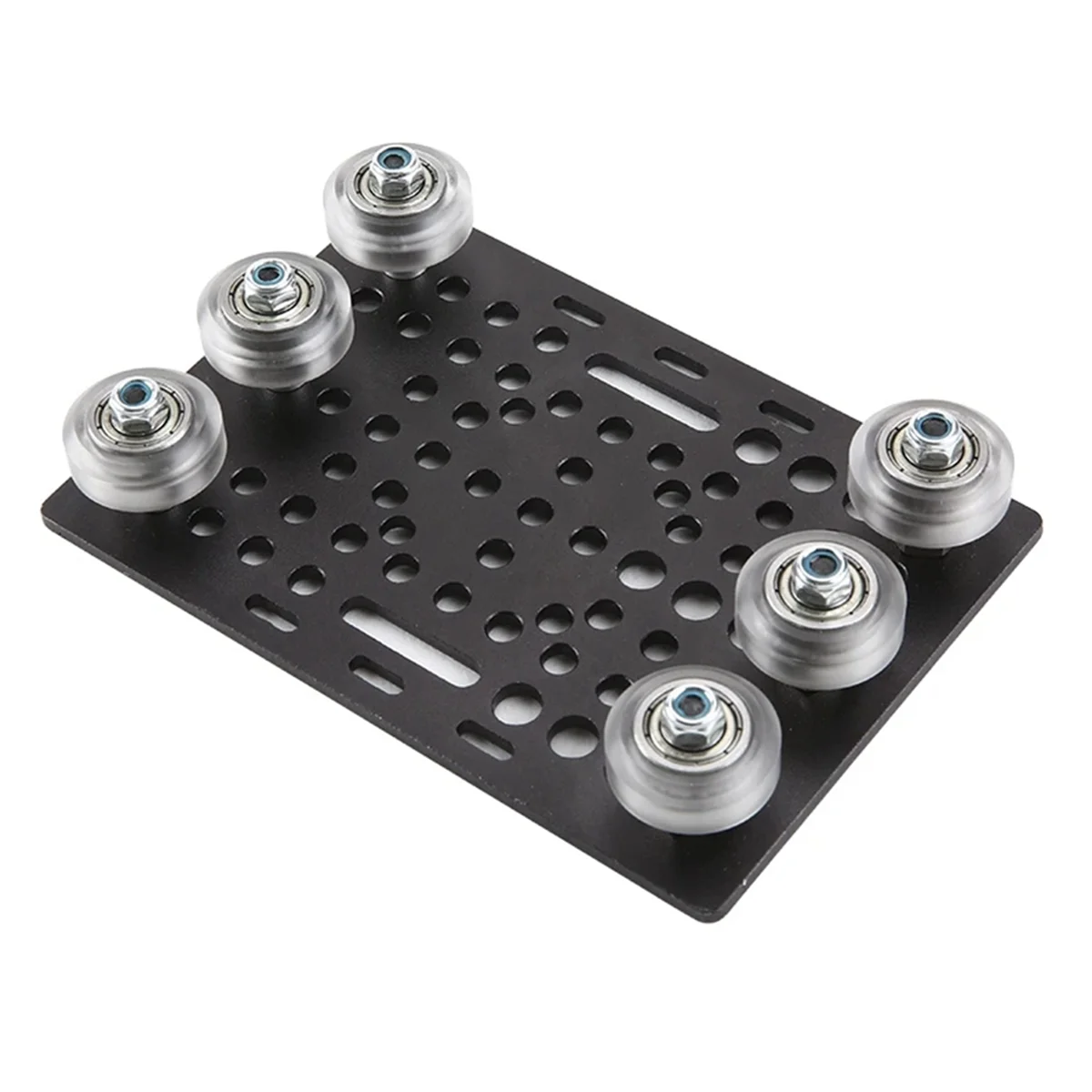 Juego de pórtico con ranura en V, placa de pórtico de 20-80mm con ruedas para perfiles de aluminio con ranura en V, enrutador CNC y pieza de impresora 3D-B