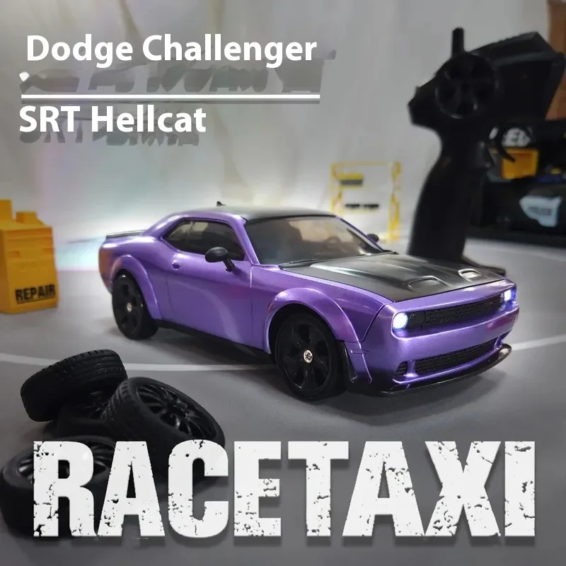 

Professional Rc Remote Control Car Four-Wheel Drive High-Speed Drift Racing Special Racing Car Dodge Hellcat Limited Edition Pur