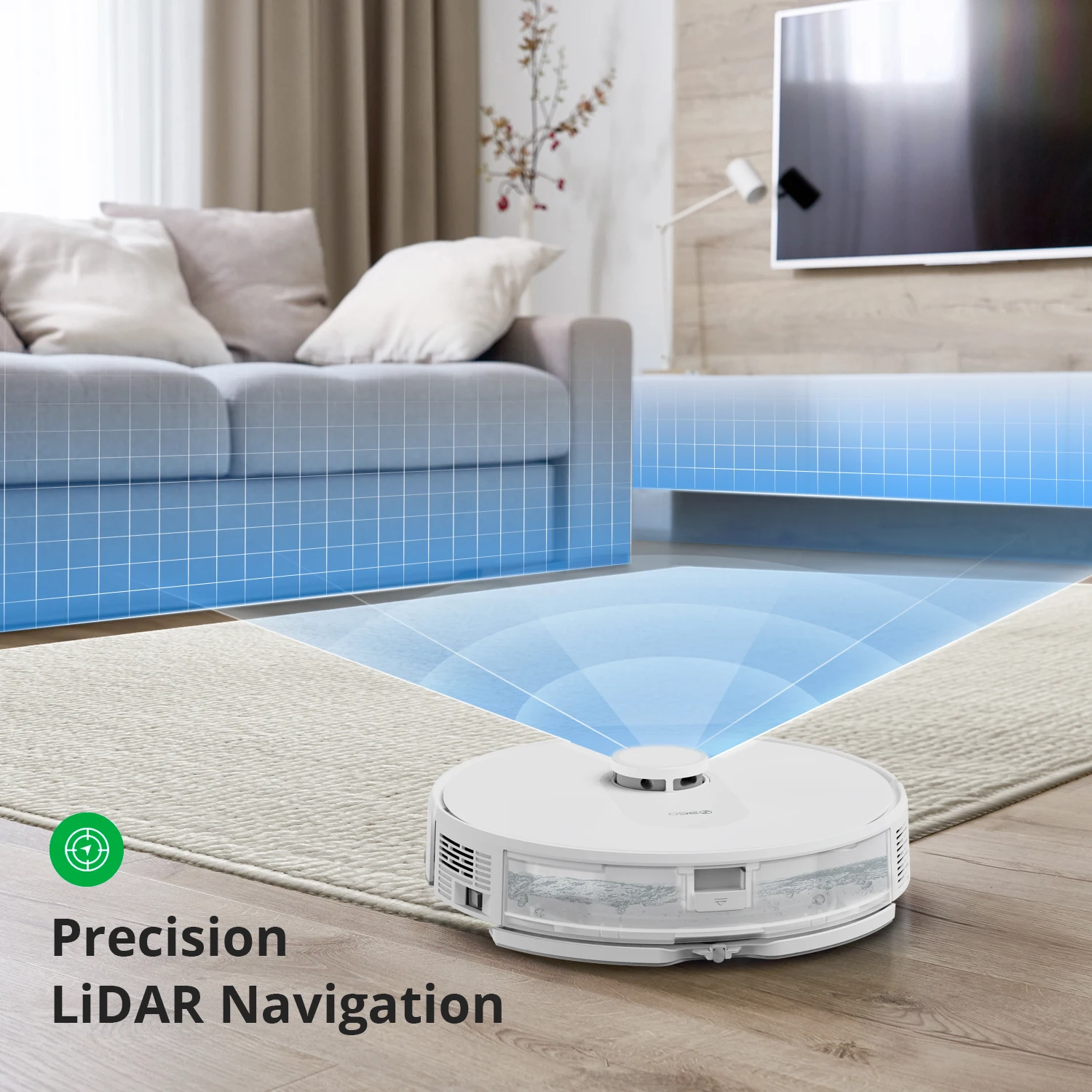 360botslab Multi Function Home Appliance Electric Robot Mop Auto Vacuums Floor Cleaner