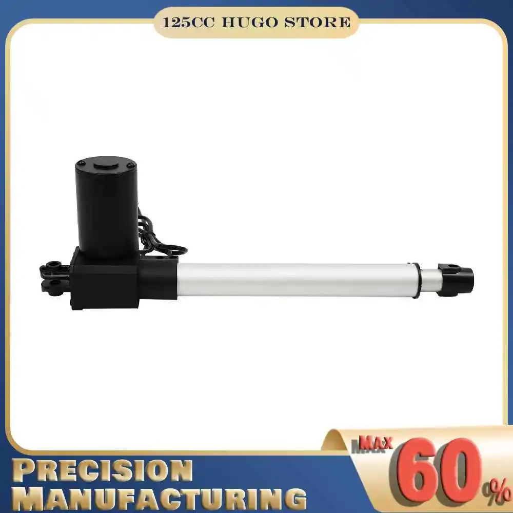 Actionneur linéaire 24VDC 250mm, actionneur linéaire électrique à commande par câble 1000N, actionneur linéaire à course de 250mm