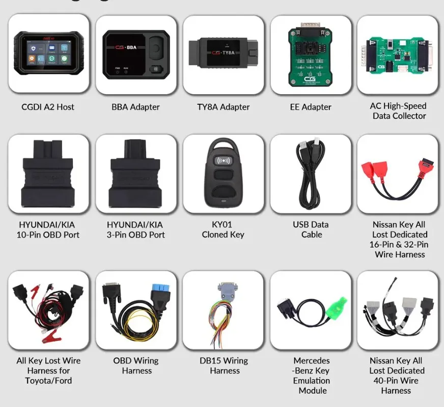 2025 New CGDI A2 Premium Edition IMMO Matching Frequency Detection WiFi Connectivity No Annual Fee