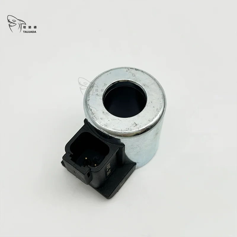 Untuk Liugong Kumparan Katup Solenoid CLG906 CLG907 CLG908 CLG915 CLG922 Suku Cadang Ekskavator Mekanis Kumparan Katup Elektromagnetik