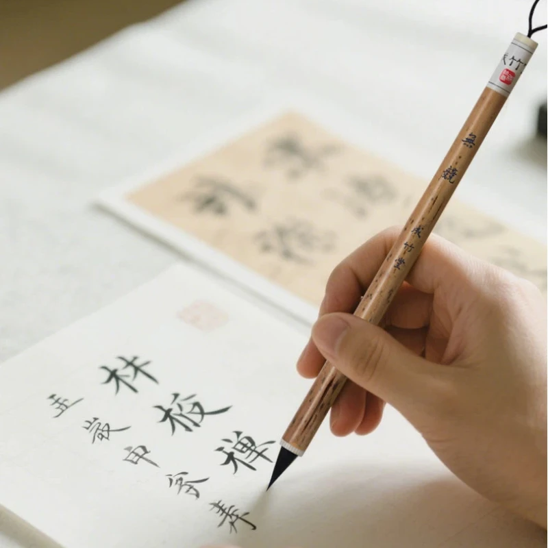 

Professional Regular Script Writing Brush Slender Gold Script Calligraphy Brush Chinese Aquarelle Meticulous Painting Brush Pen