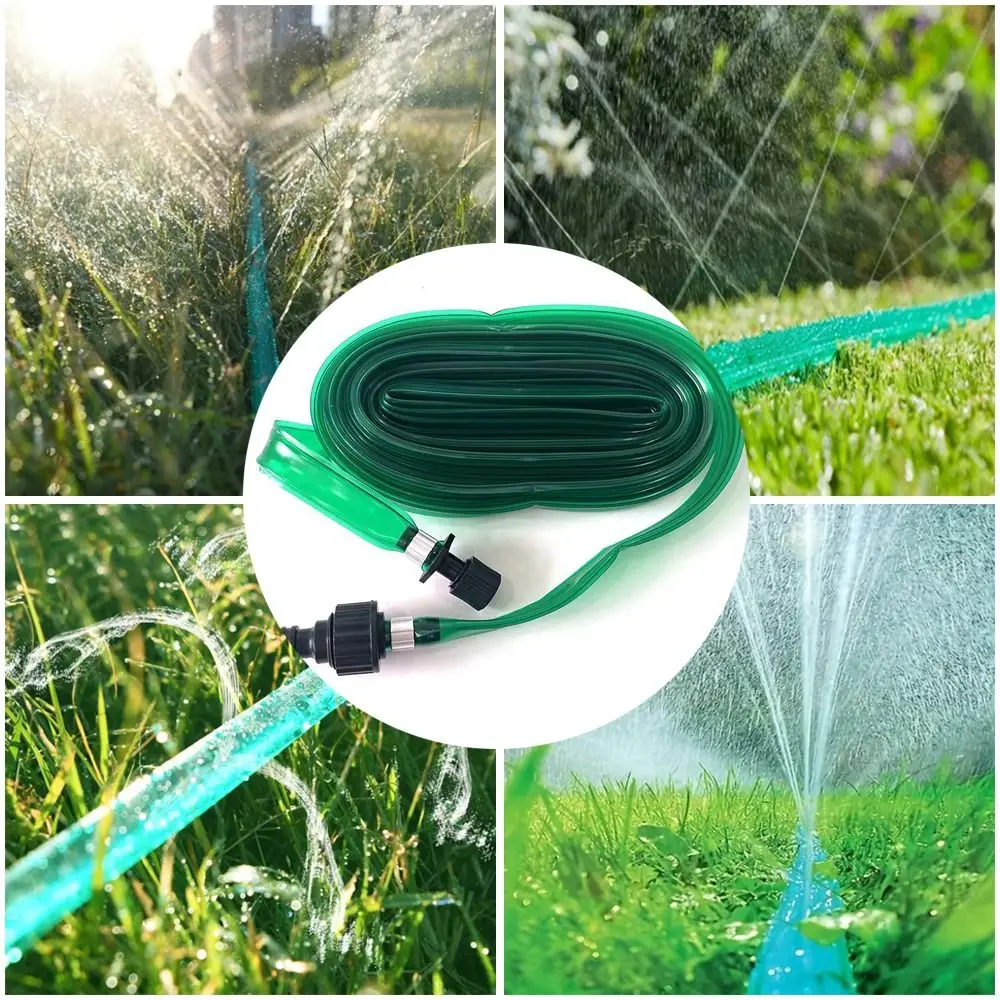 

New Soaking Irrigation Hoses Savings Water Automatic Sprinkler Garden Hose Ground Lawn Dripping Water Hose Garden