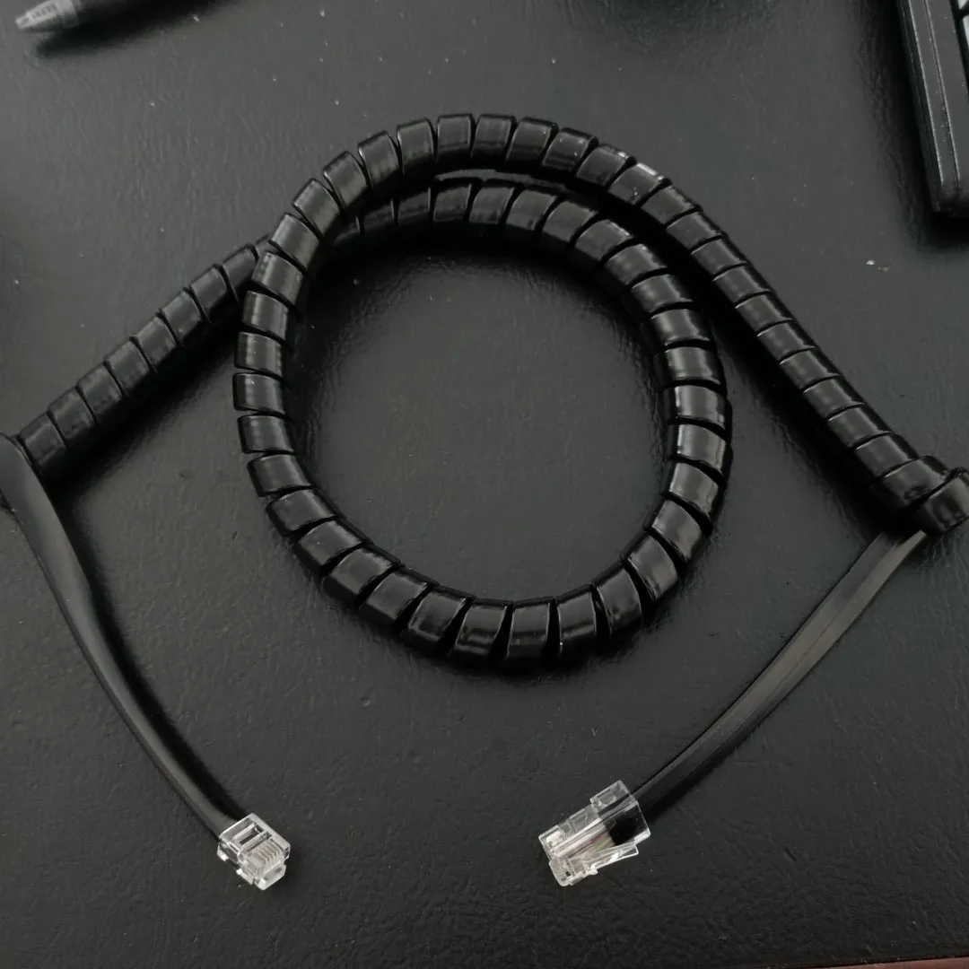 Sky-watcher AZGTI Mount/tripod RJ12 6pin to SynScan Spiral Coiled Curled Cord Flextube 400 250 HC Control Cable