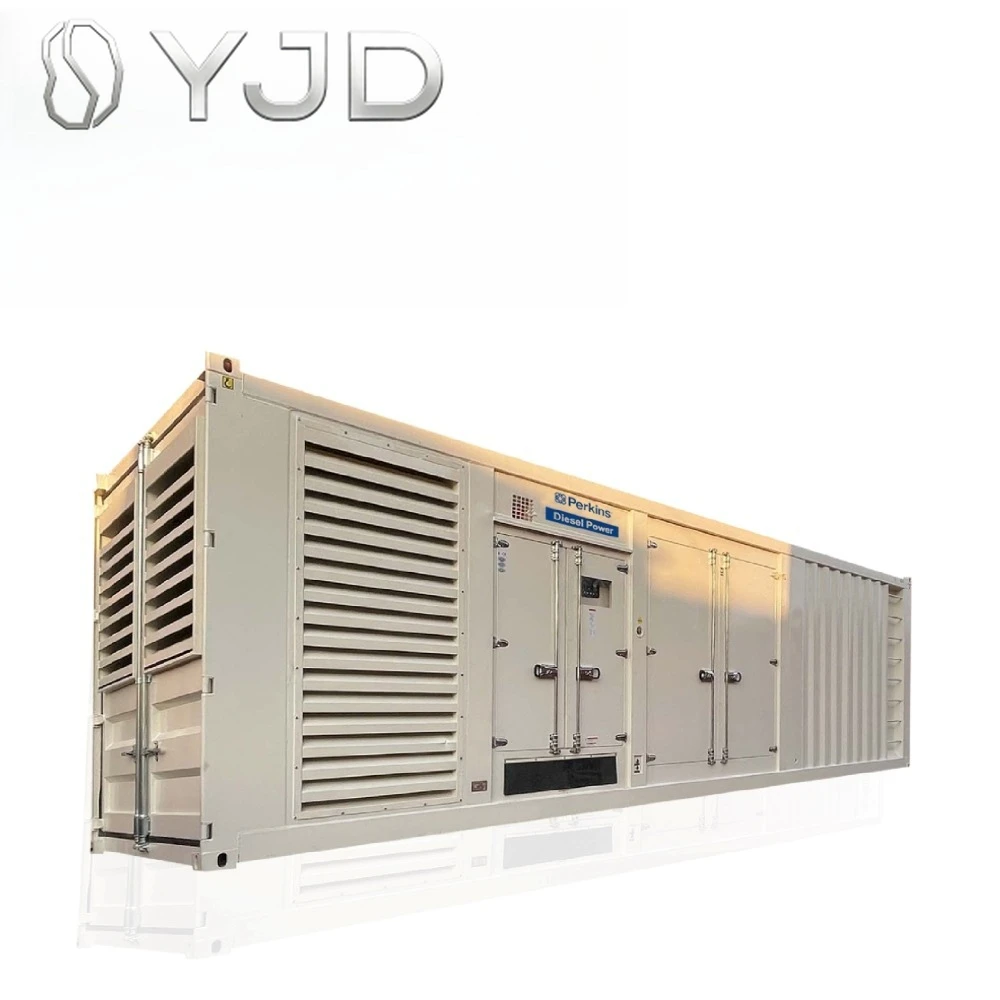 Generador de de 1000KVA, Contenedor Refrigerado de 40 pies, Generadores Diésel de Perins