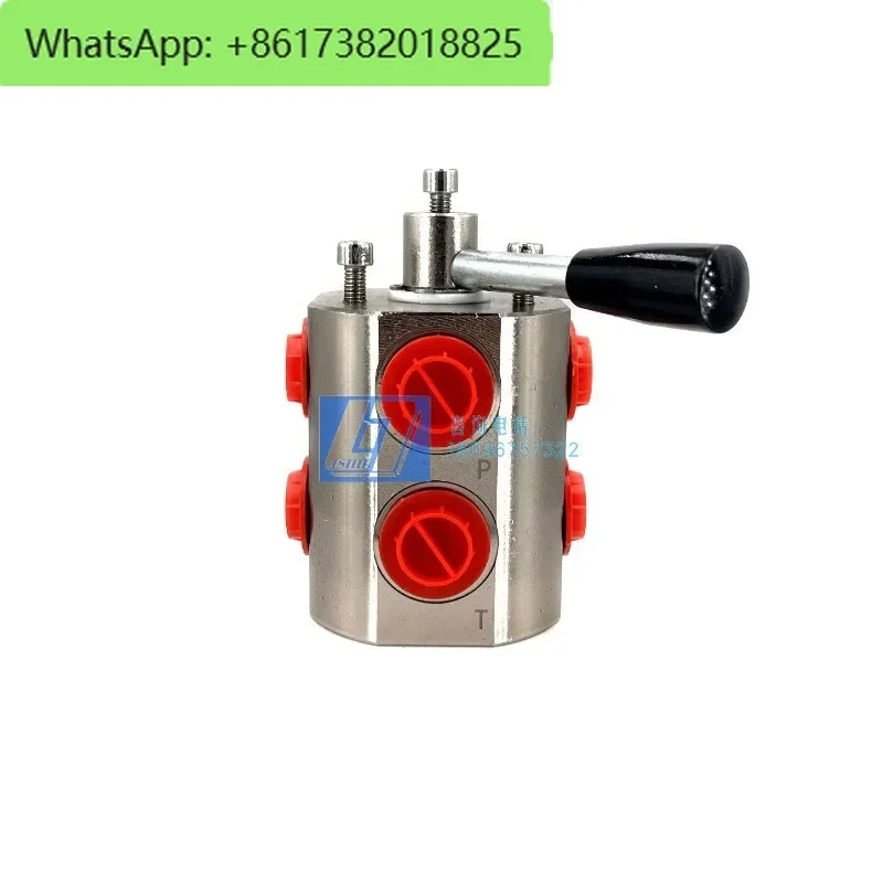 

Hook arm garbage truck DF6VIE manual rotary valve, two six-way directional valve grader