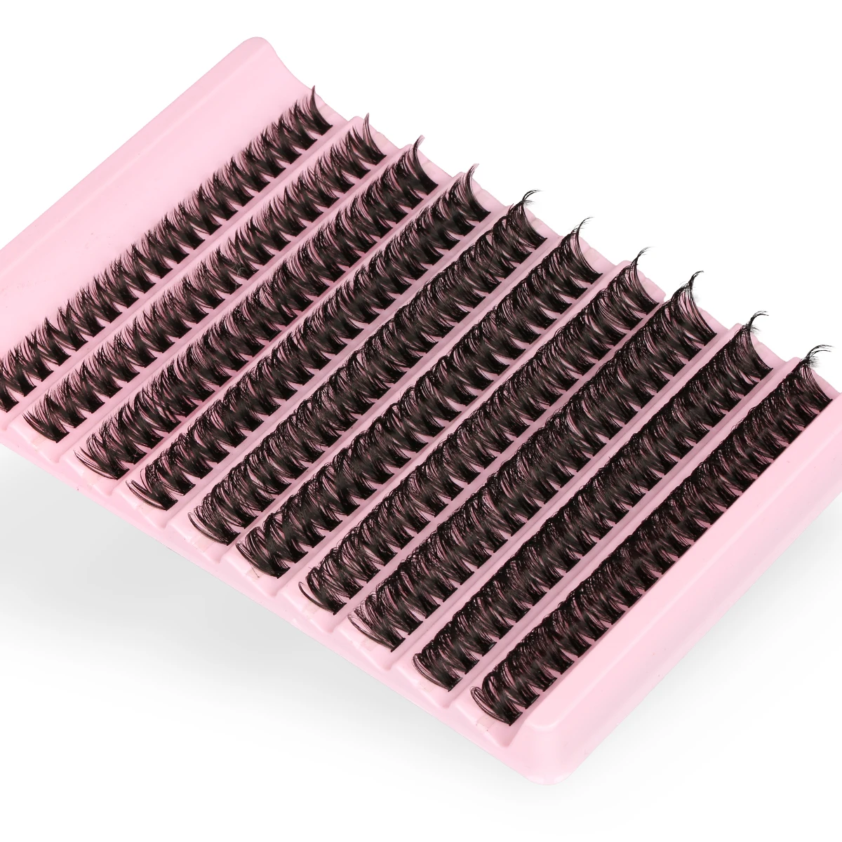 Kit de grappes de cils 8-16mm mélange bricolage Kit d'extension de cils cils Bond & joint pince à épiler brosse grappes de cils ensemble maquillage