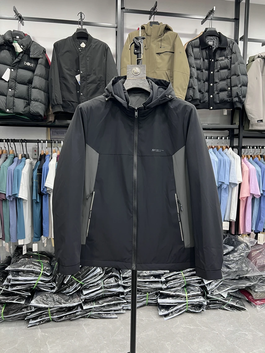 

Lightweight Jaet Sle Men's down Jaet Simple Autumn Faion Color Colion Deer Home Cut Label Du down Jaet