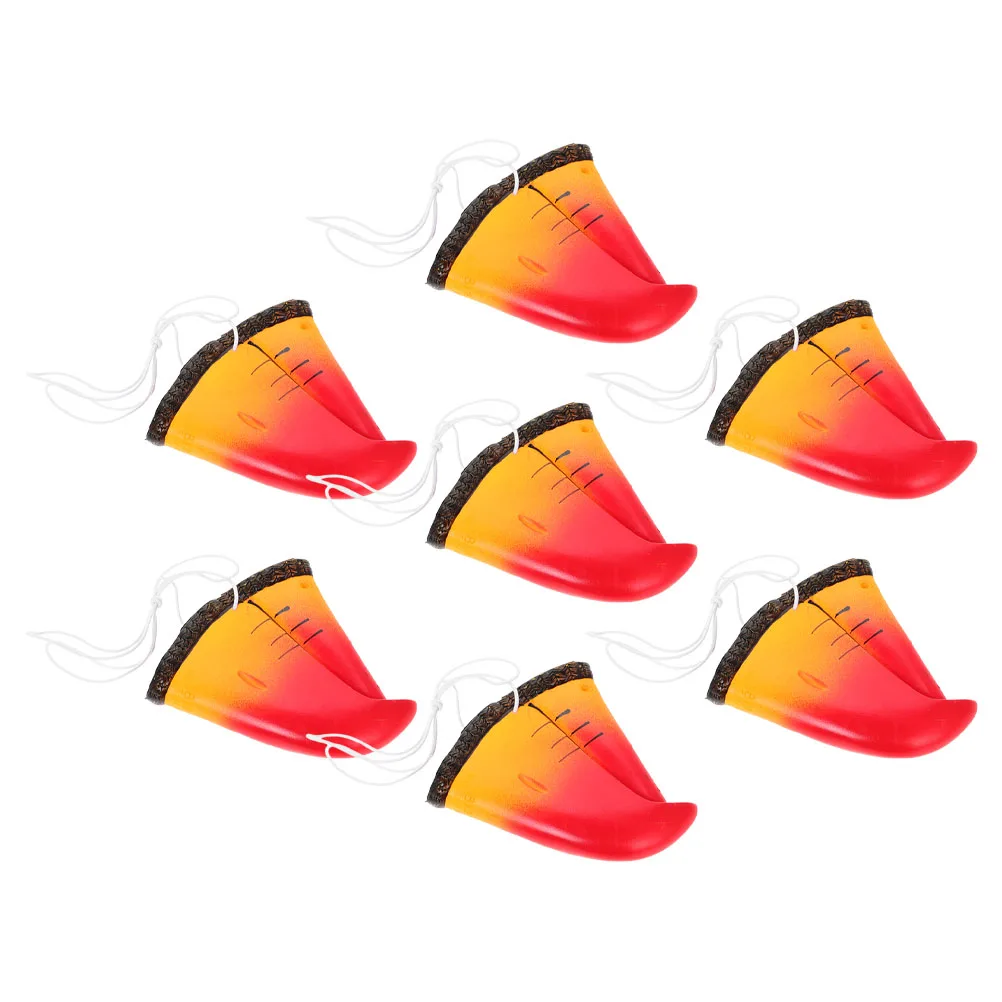 

7pcs Simulation Parrot Nose Realistic Comfort Party Cosplay Animal Costume Accessories Bird Beak Crafts Halloween Theme Baby