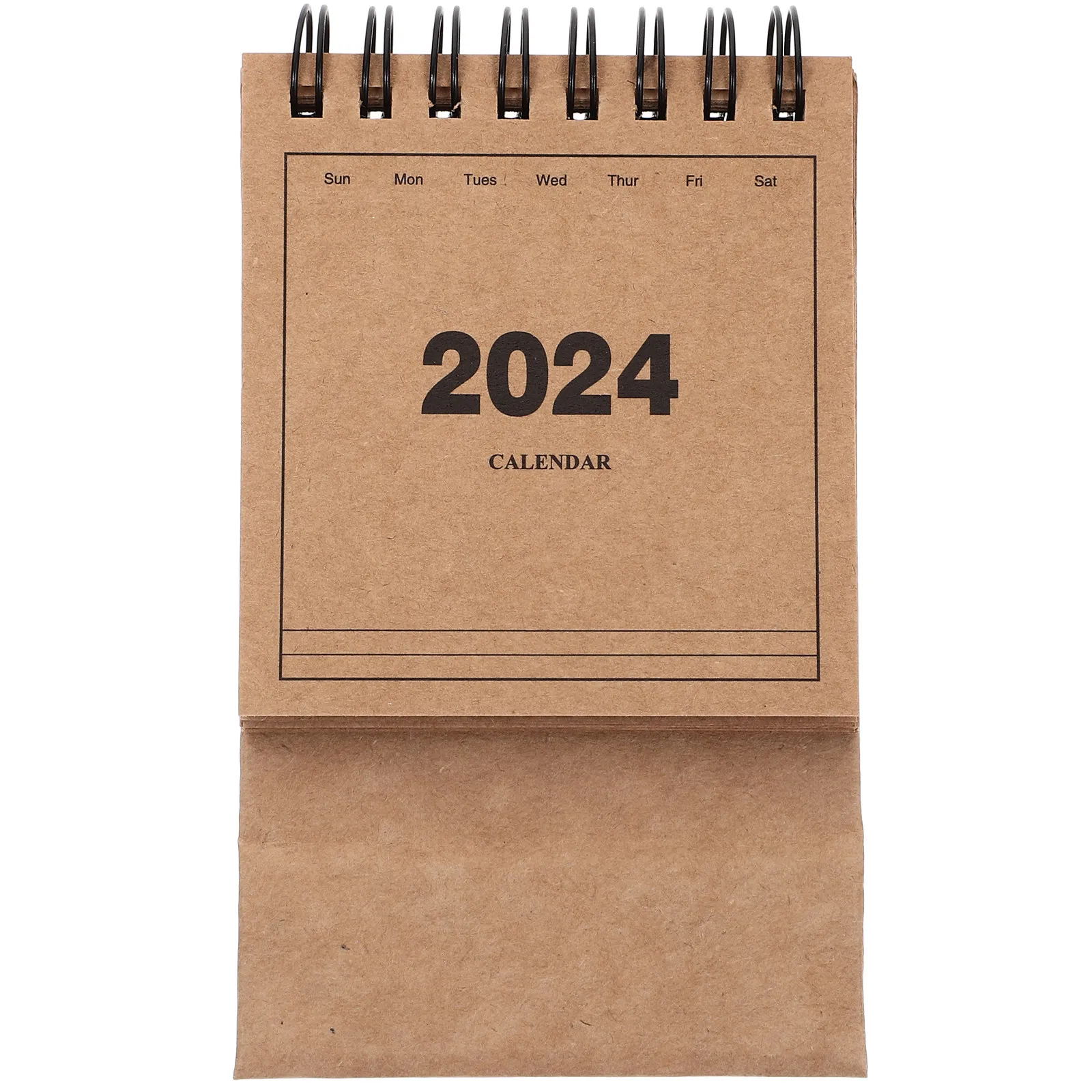 

Mini Desk Calendar 2024 Small Flip Monthly Table Calendar Desktop Standing Daily Note Organizer Decorative Office Desk