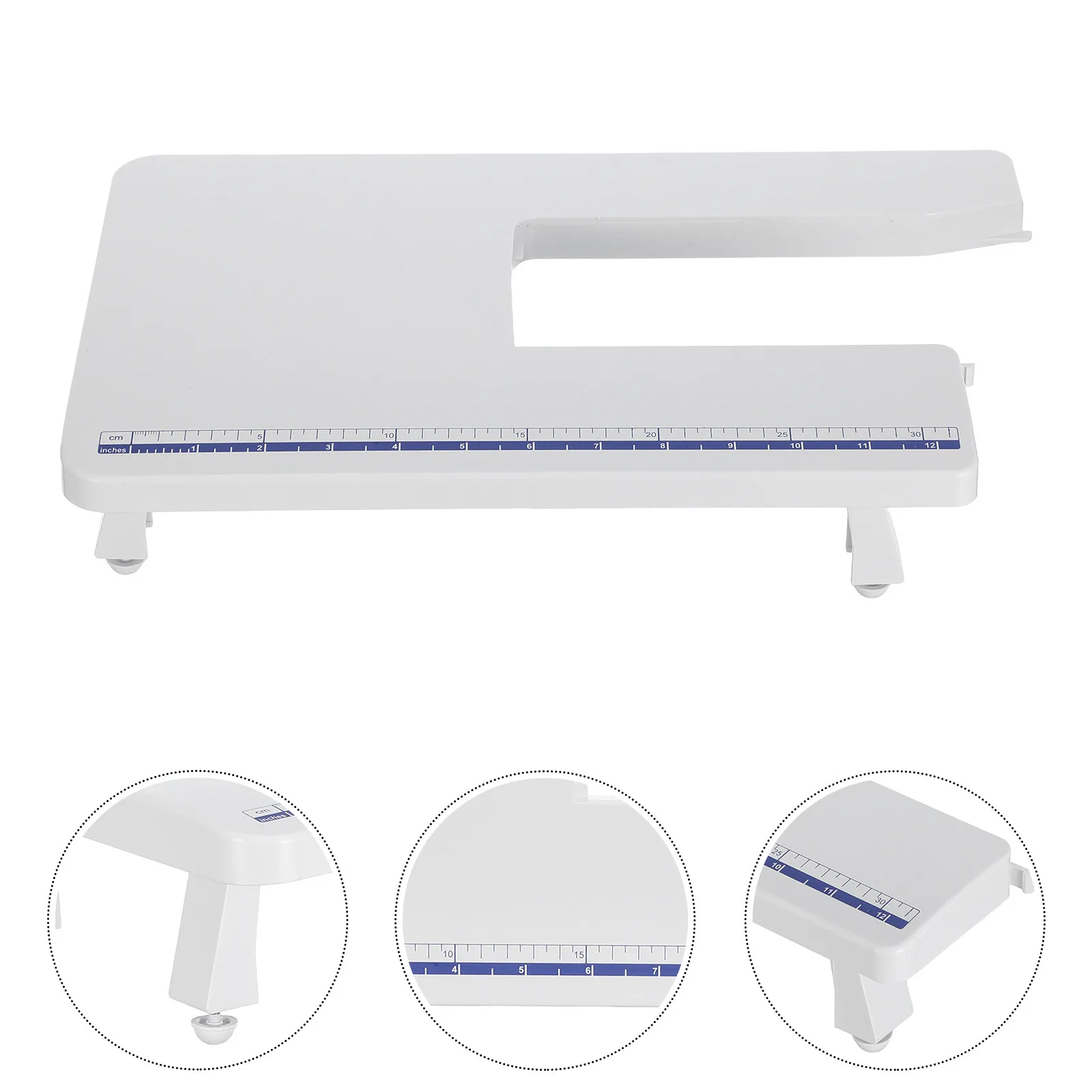 

Sewing Accessory Workbench Machine DIY Quilting Table Extension White Multipurpose