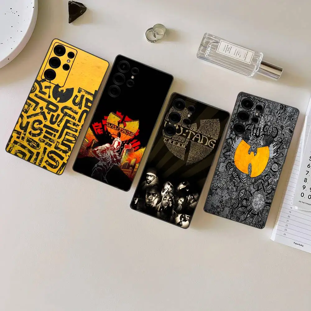 Hip Hop WU-T--TANG CLAN Phone Case For Samsung S 24 Fe 25 Ultra Plus 20 Lite 21 30 22 23 24 22 Ultra 5G Fundas