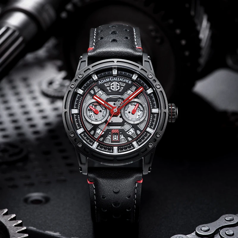 WM Watch Automatic Mechanical Men’s Watch Miyota 9122 Sapphire Outdoor Hunting Falcon Series Water-resistant Men’s Watch AG005M