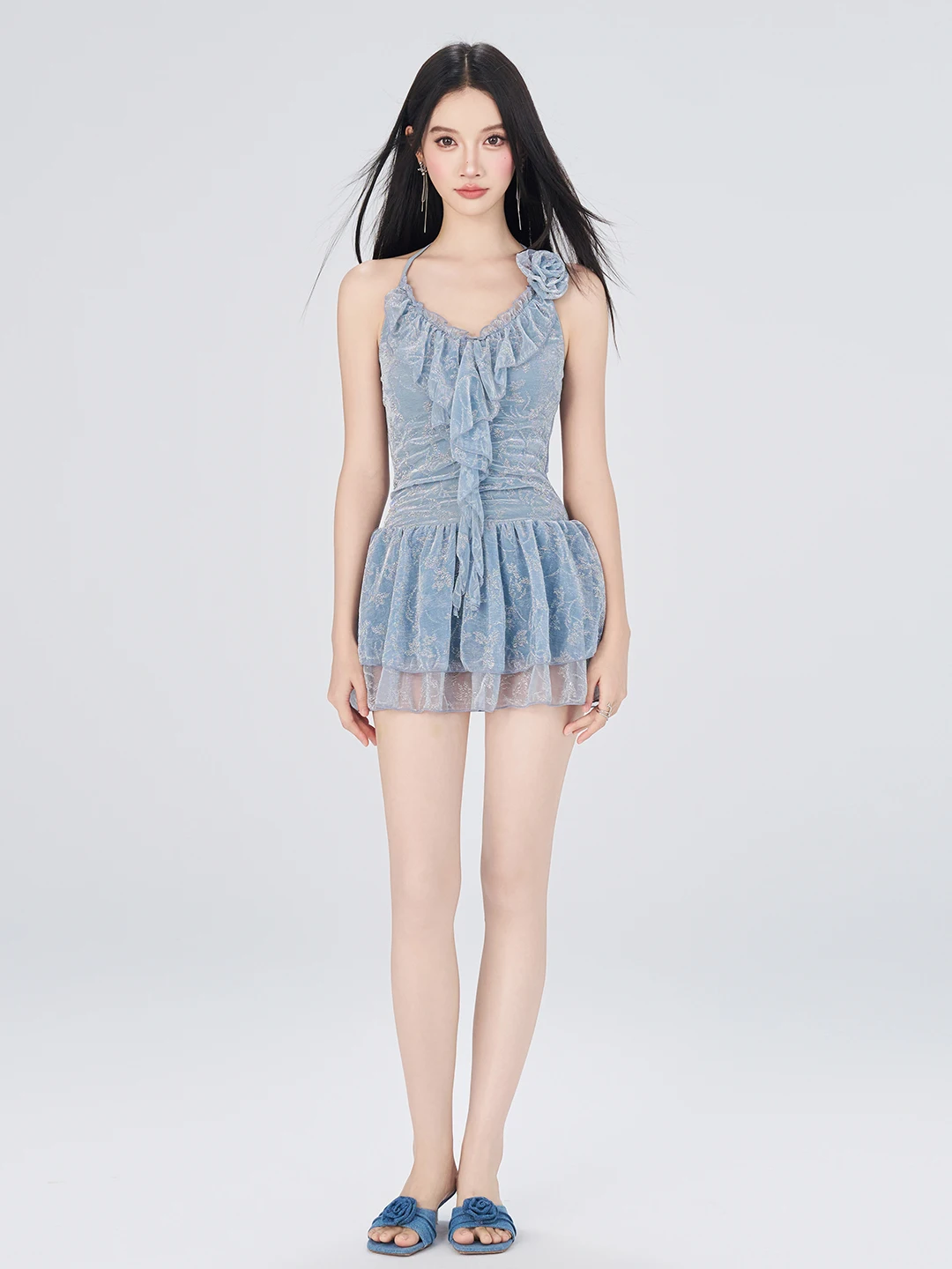 

Женский слитный купальник Alice 2026: Новинка, корректирующий, скрывающий живот, сексуальный, в стиле юбки, консервативный, премиум-класса, для горячих источников