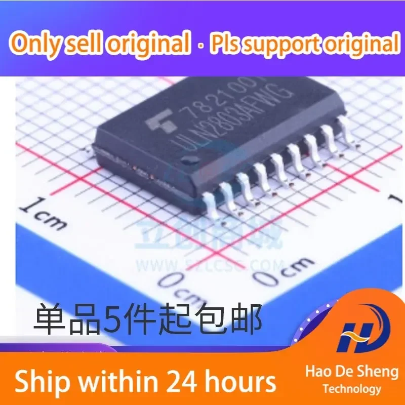 10PCS/LOT ULN2803AFWG SOP-18 ULN2803AG 7.2mm New Original In Stock
