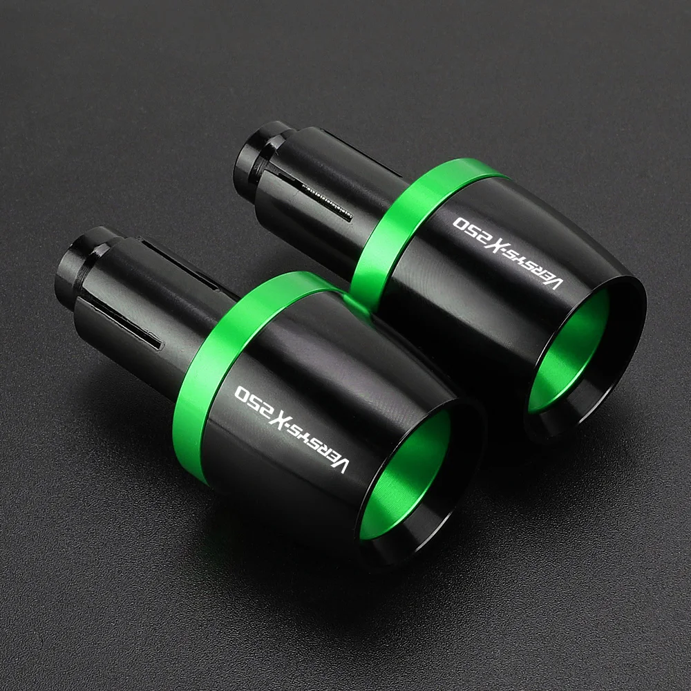 

FOR KAWASKAI VERSYS-X250 VERSYSX250 2017-2021 2020 Motorcycles Handlebar Grips Cap Weight PartsAnti Vibration Silder Plug Ends