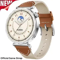Nylon+Leather Watch Strap For Huawei Watch GT 5 4 41mm Smart Bracelet Replacement For HUAWEI GT5 4 41MM Wristband watch band