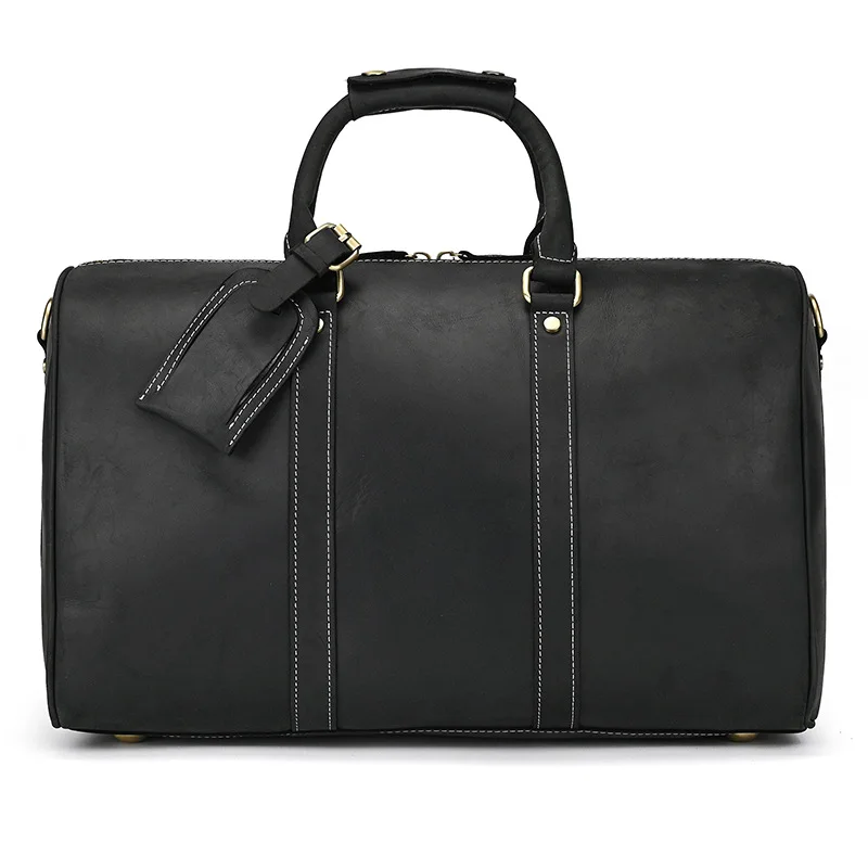 

Handbag Luggage Travel Tote Man Packing Cube Large Capacity Fitness Travel Tote Retro Leather Bags Дорожная Сумка MHLXB