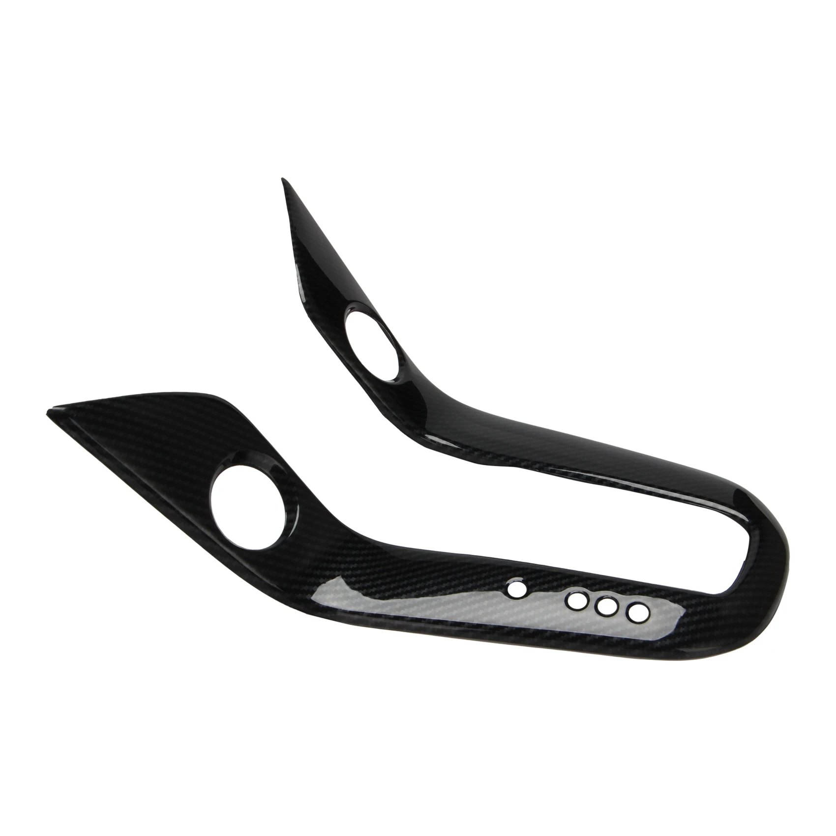

AEA0-Carbon Fiber Car Gear Shift Knob Frame Cover Trim For Cruze 2009-2015