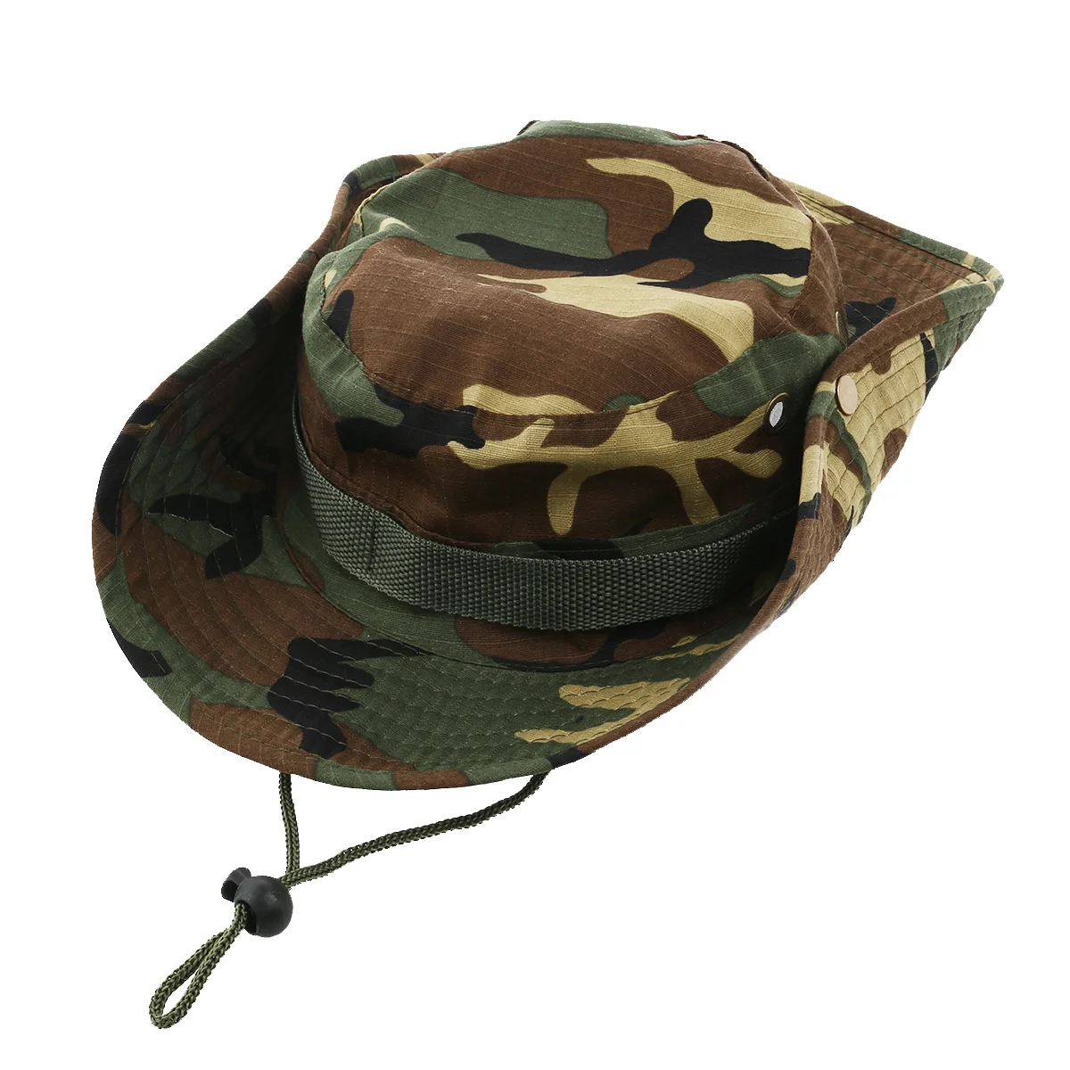 Boys Sun Hat Summer Beach Hats Baby Wide Brim Boonie Fishing Cap Outdoors Camouflage