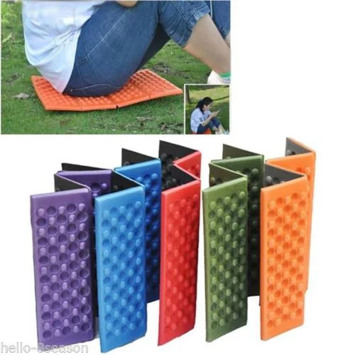  Inflatable Tent Sleeping Pad Cushion Seat Camping Mat Folding Mattress Travel Picnic