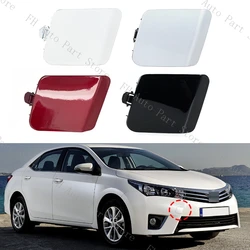 Car Front Bumper Tow Hook Cover Lid Towing Trailer Hauling Eye Cap For Toyota Corolla 2014 2015 2016