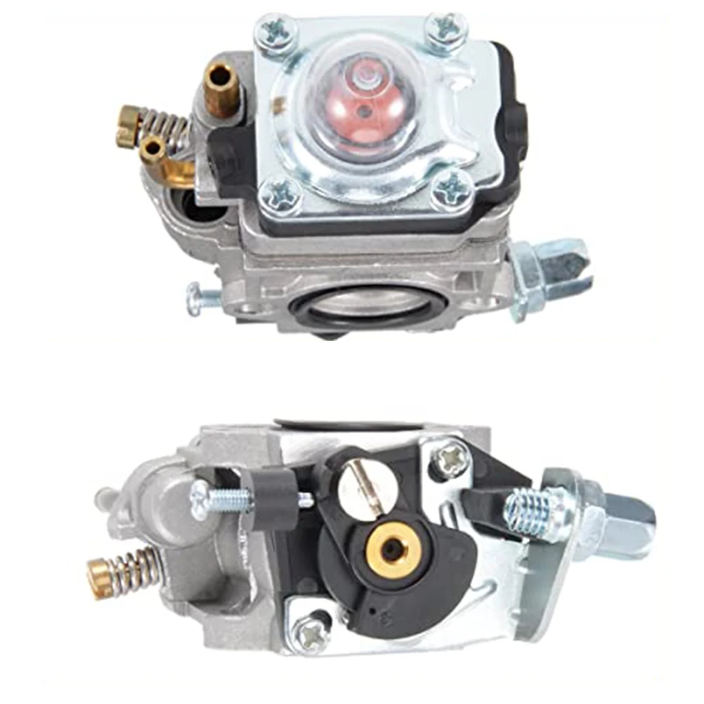 15mm Carburetor For 50cc 52cc 49cc 47cc 43cc 33cc Lawn Mower Engines With Gasket Fuel Filter Kit Grass Trimmer Carburetor