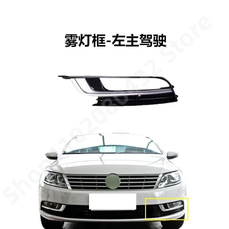 Car Middle and lower mesh fog light frame Grille Front Bumper Grill Radiator Grills for Volkswagen/ VW Passat CC 2013-2017