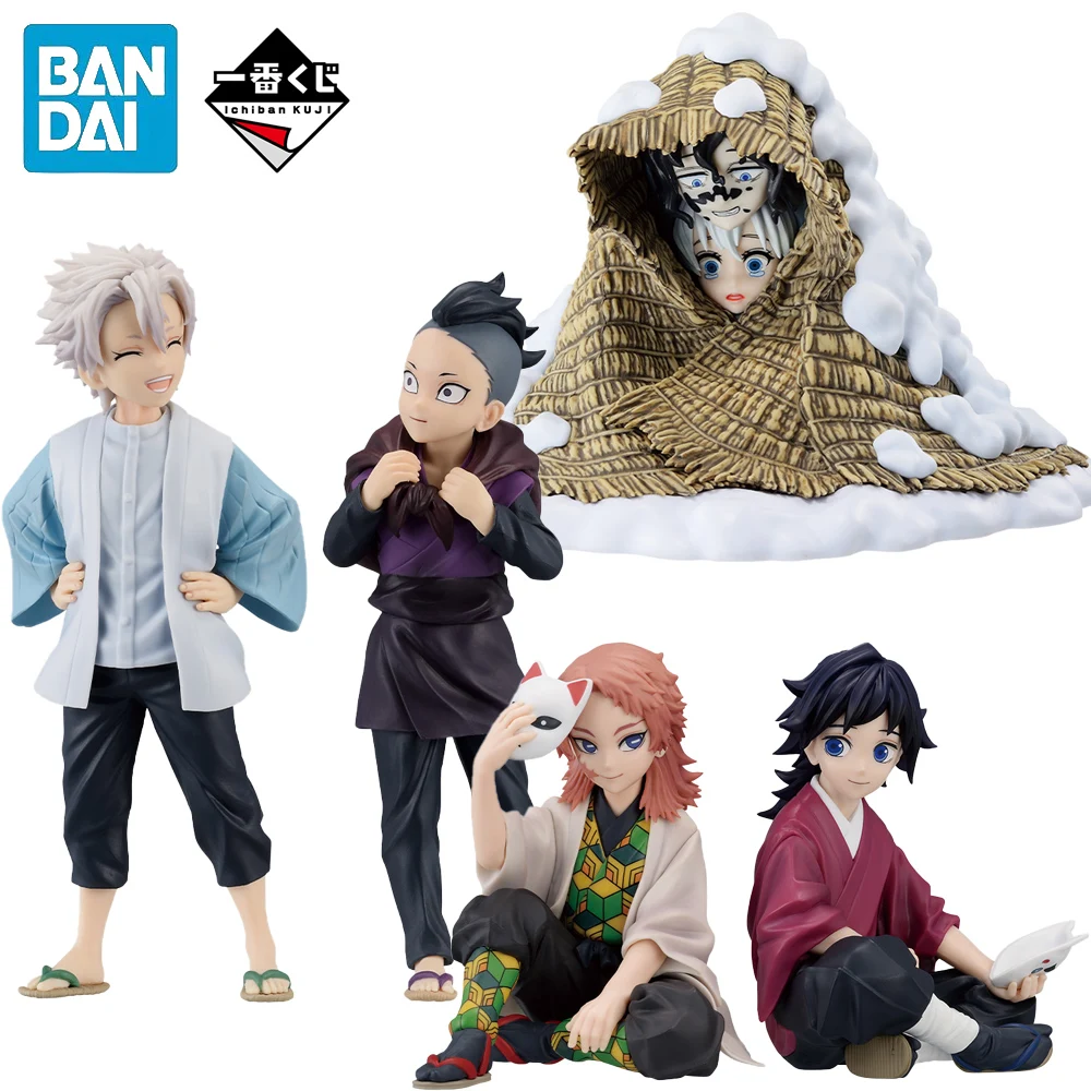 

BANDAI Ichiban KUJI Demon Slayer Shinazugawa Sanemi Genya Tomioka Giyuu Sabito Daki Giyuutarou PVC Anime Figures Model Toy