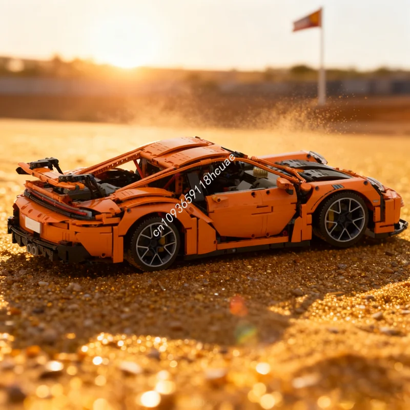 

3319 шт. MOC Porscheed Manuel Transmission Модель Строительные блоки Рождественский подарок Строительная творческая идея Кирпичные игрушки День рождения