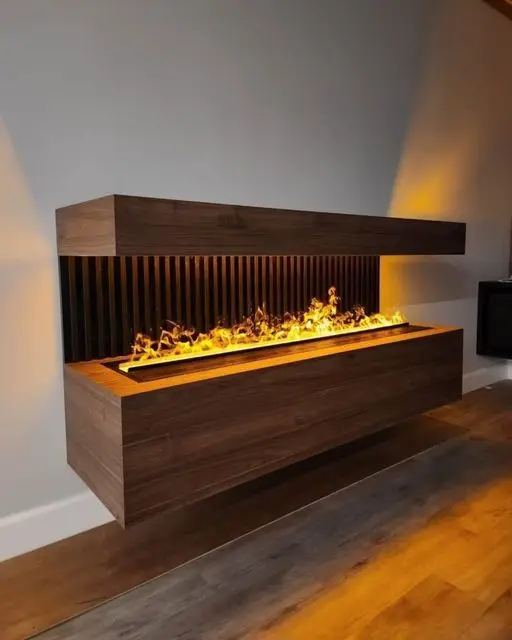 

Modern Home Design Ideas 3D Electric Indoor Fireplaces Electric Flame Decorative Vapor Steam Water Atomizing Mist Fire