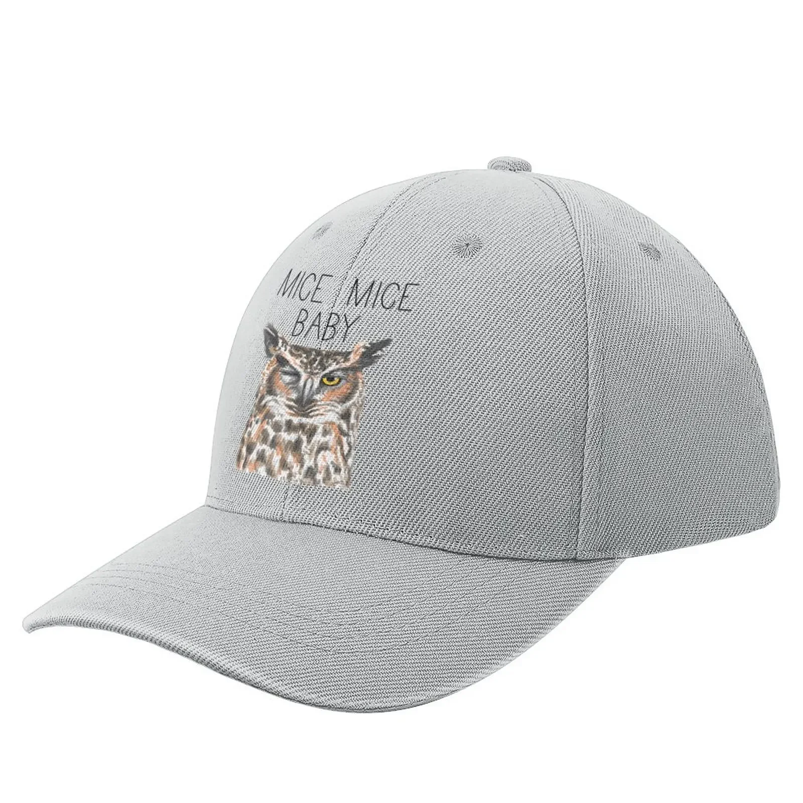 

Mice Mice Baby (Great Horned Owl) Baseball Cap Rugby Golf Cap Rave summer hats Hats For Women Men'S