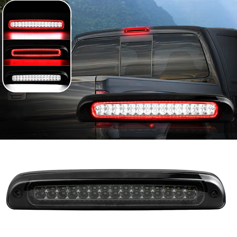 

High Mounted Third Brake Light CC3Z13A613A Tail Cab Cargo Light Stop Light for Ford F250 F350 F450 Super Duty 99-16 Ranger 95-03