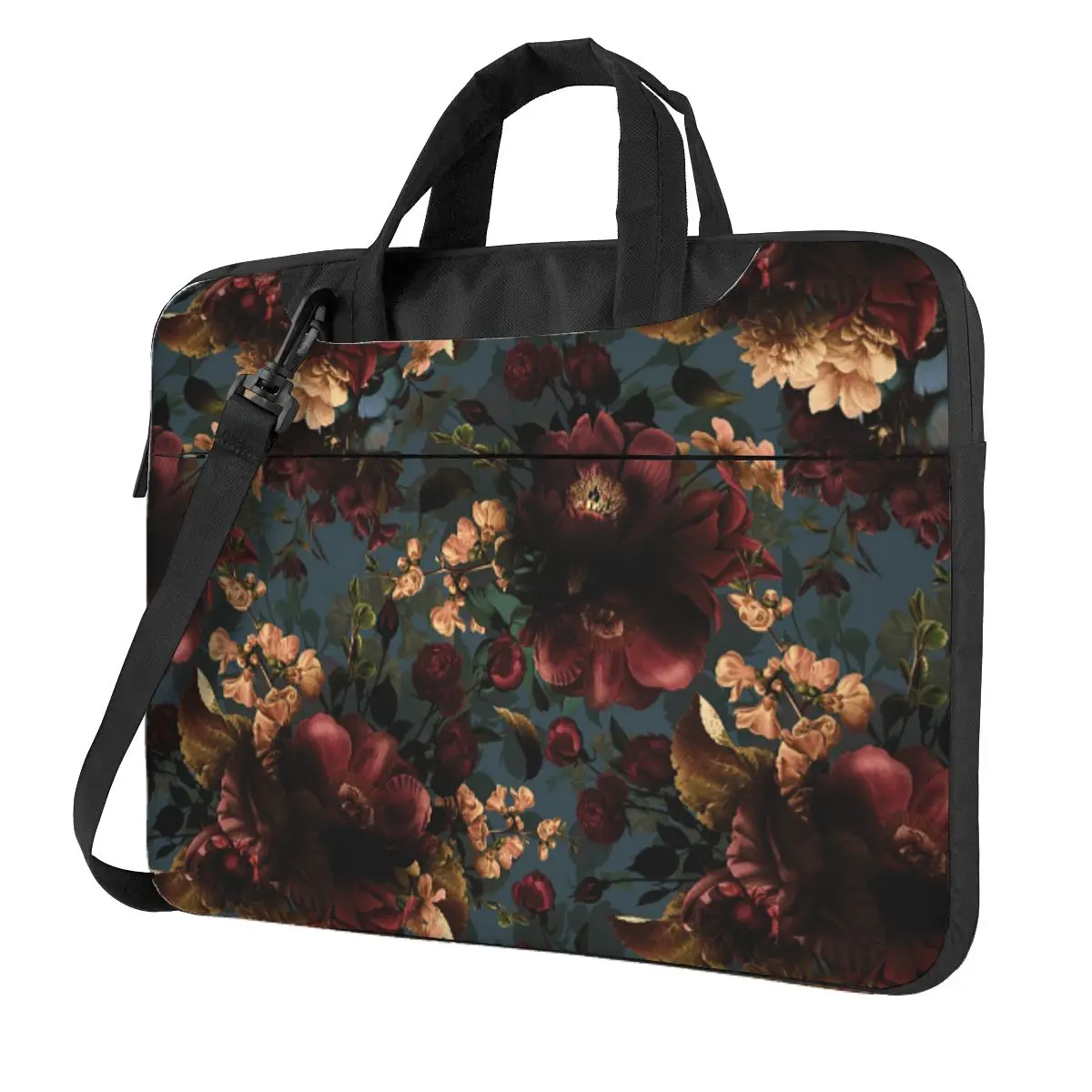 

Moody Florals - Mystic Botanical Night Garden 10, сумка для ноутбука Nightgarden, сумка для компьютера, устойчивая защитная сумка для ноутбука