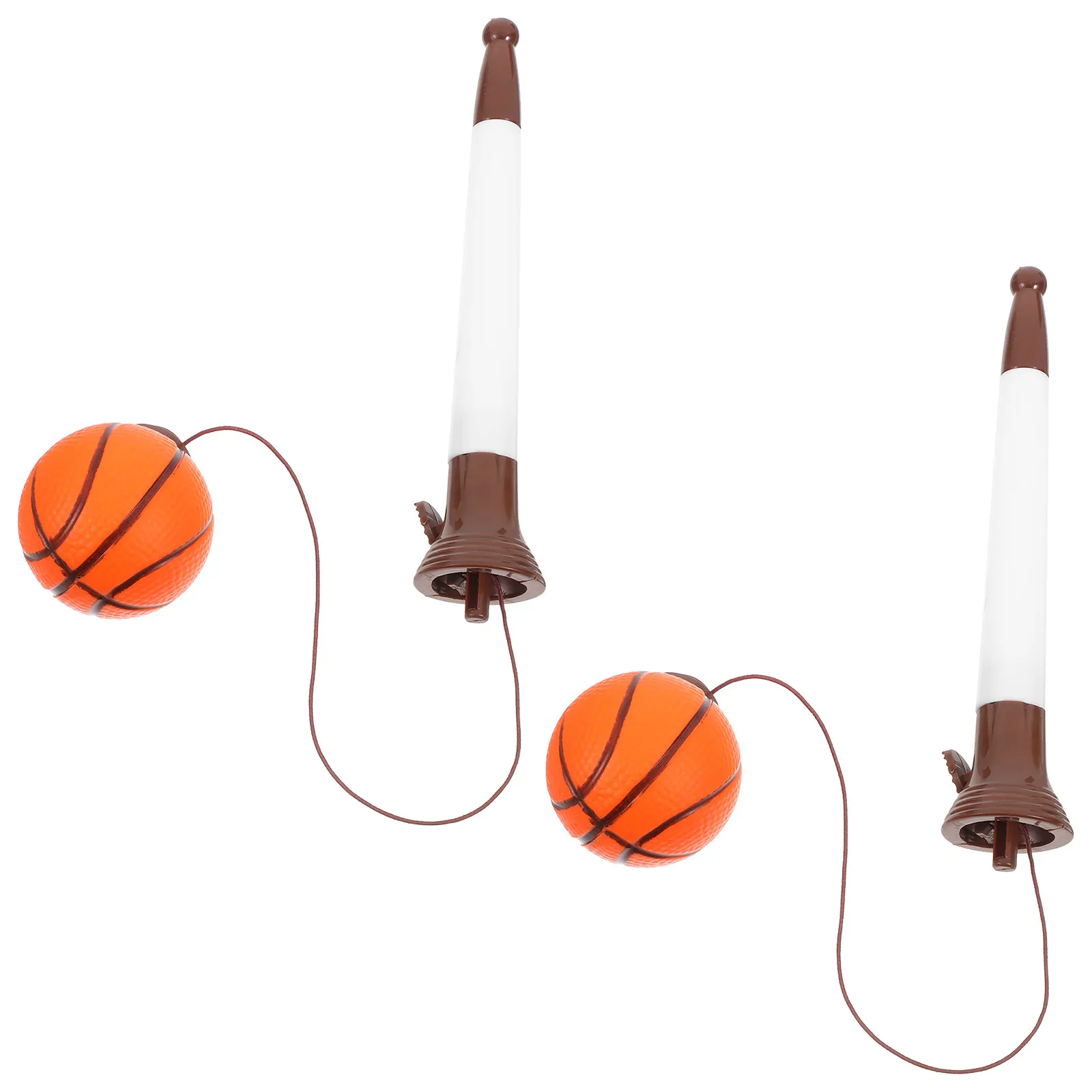 

2Pcs Basketball Ink Pens Cute Creative Portable Writing Accessories Fun Ballpoint Pens for Students School Supplies