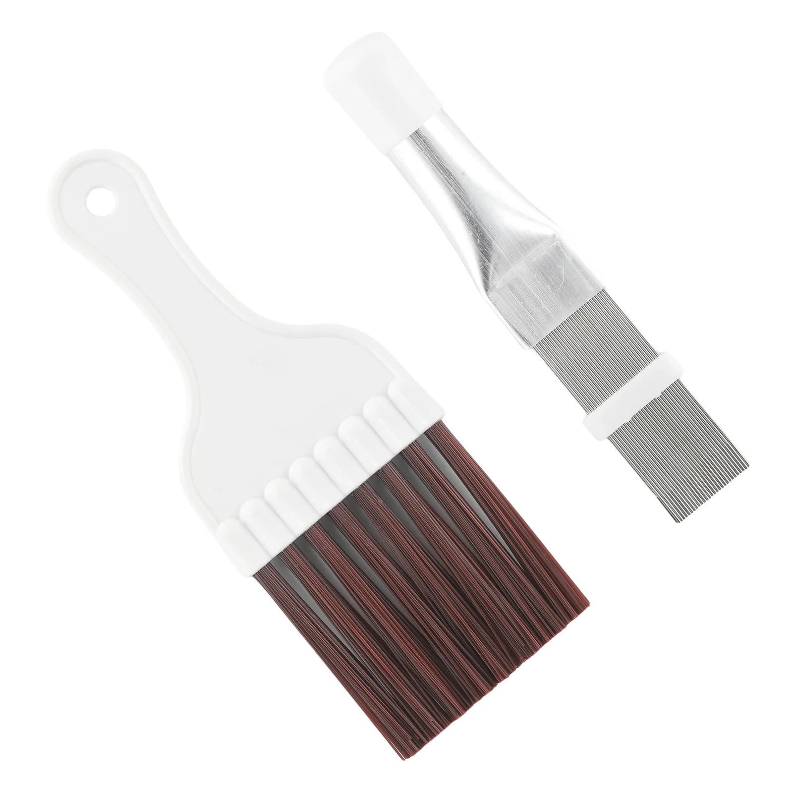 Air Conditioner Fin Repair Comb and Coil Brush 2 Pc Set for Cleaning Condenser Fins and Enhancing Cooling Efficiency