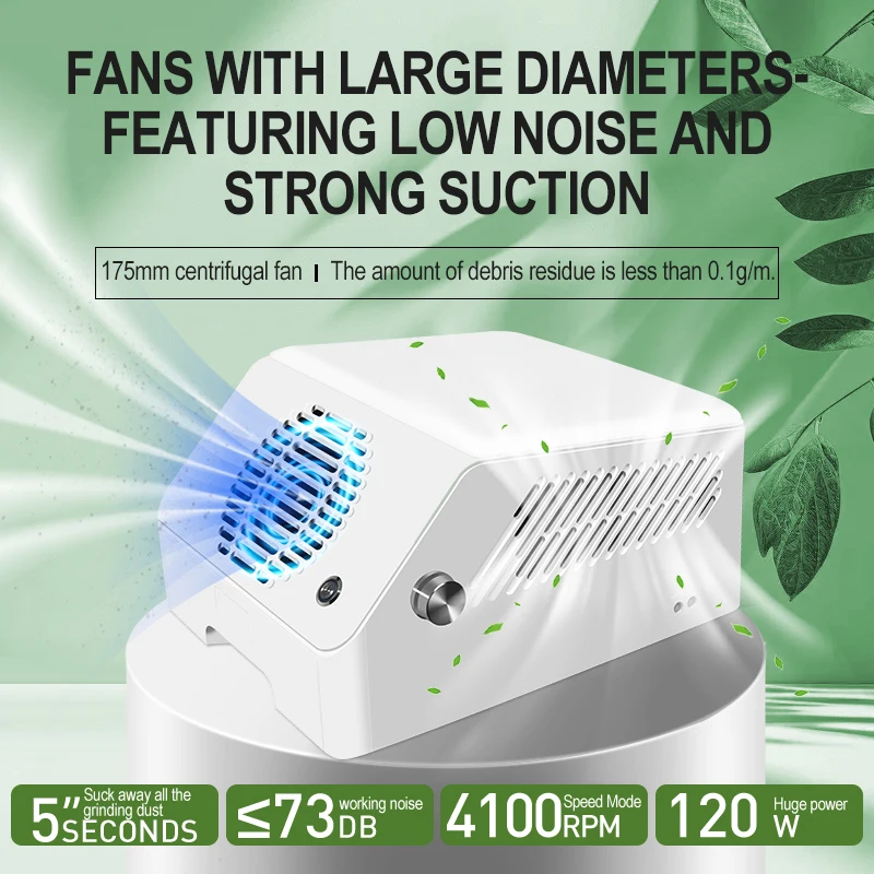 

2027 AT-NDC-019 120W the Champion of Suction Jewelry Making Manicure Vacuum Cleaner