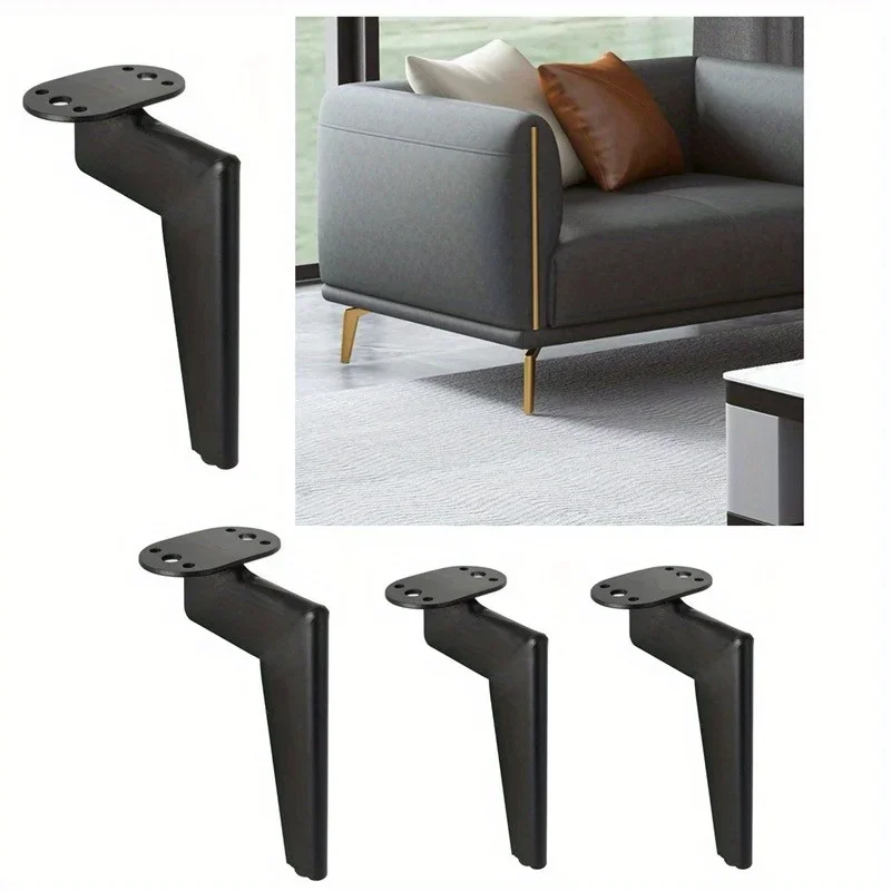 4pcs 15cm Modern Light Luxury Hardware Furniture Accessories Matte Metal Legs Furniture Accessories Popular Products Sofa Legs