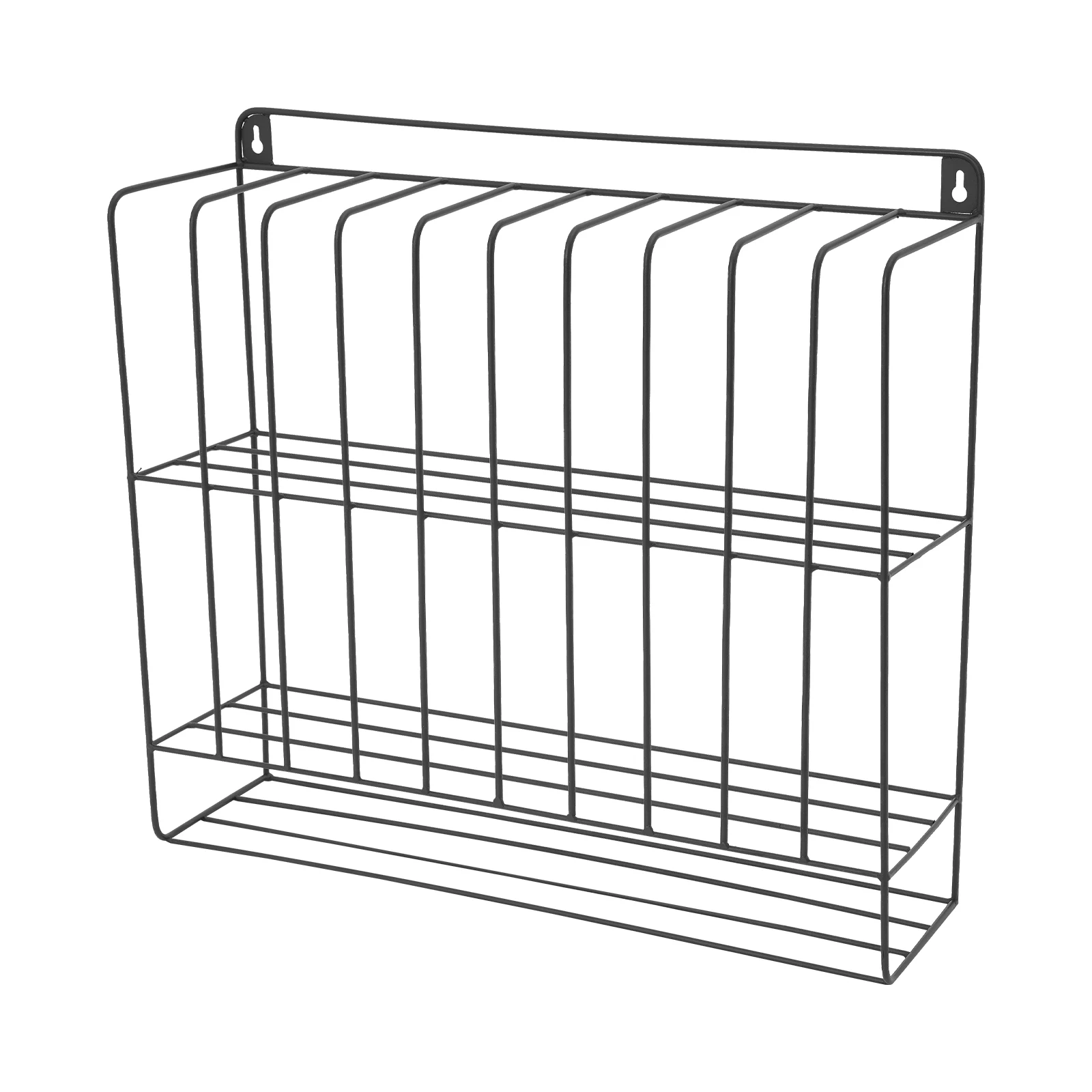 

Black Wall Mounted Large Hair Dye Storage Rack Iron High Temperature Baking Paint No Assembly Required Multi Slot Hair Color Organizer Salon Wall Hair Dye Bottle Holder With 5cm Wide Slots Adjustable Tier Spacing Hair Salon Storage Shelf
