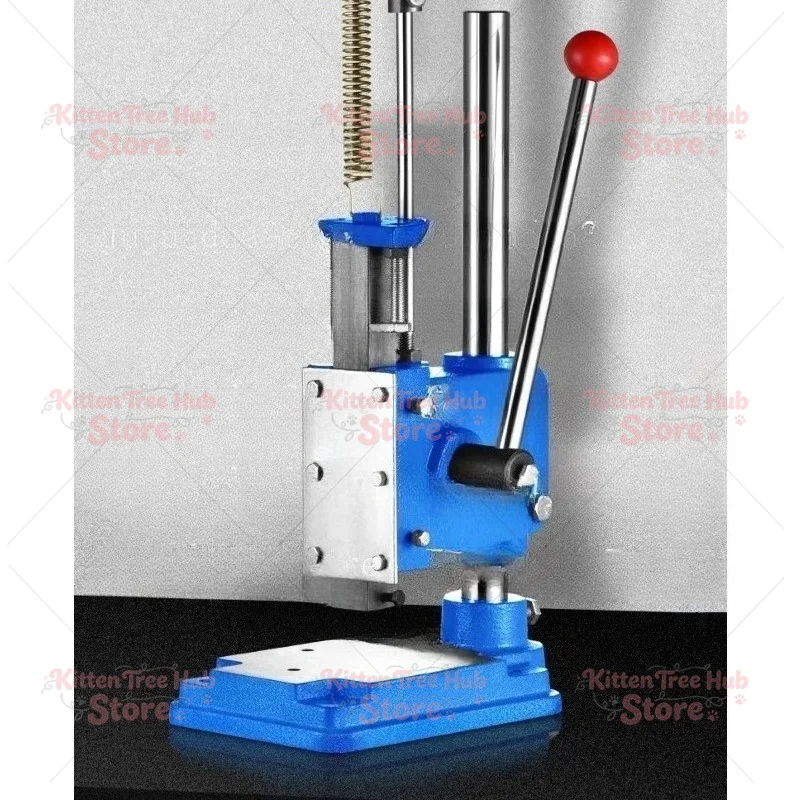 4KN Small Desktop Precision Manual Press J03-0.4A Manual Punching Machine Press Finale Machine Manual Die Cutting Machine
