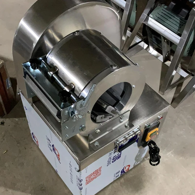 

Electric Industrial Vegetable Cutter Multifunctional Restaurant Radish Potato Dicer for Kitchen Cooking Prep