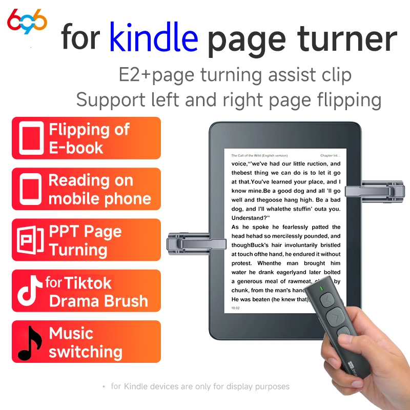 Blue Tooth Control Pen Paging Device E-book Reader Swipe Sho