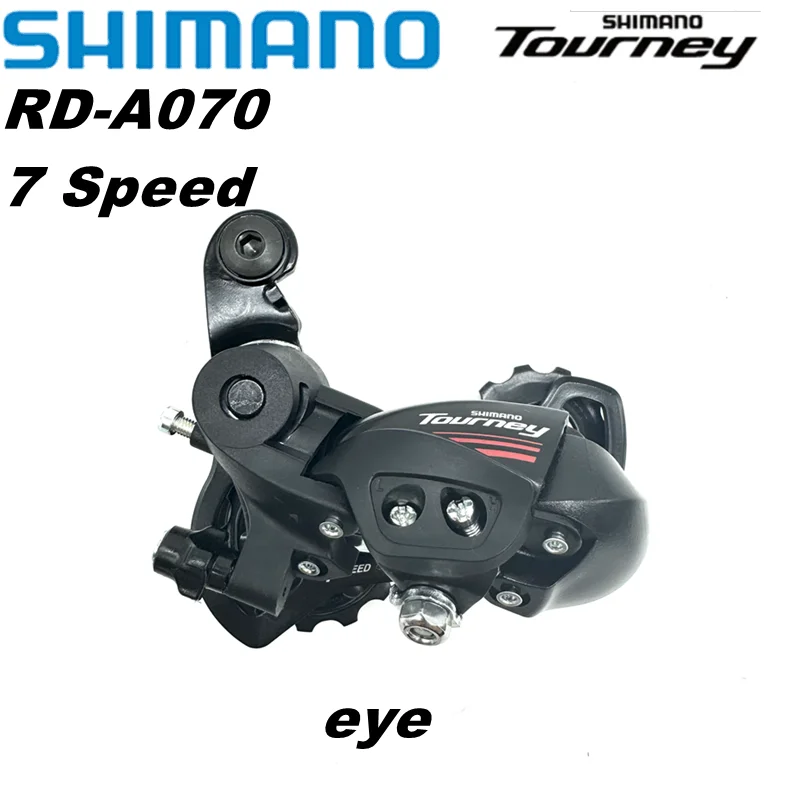 SHIMANO TOURNEY A070 Derailleur belakang, RD-A070-7-speed 7 kecepatan untuk sepeda jalan, bagian asli