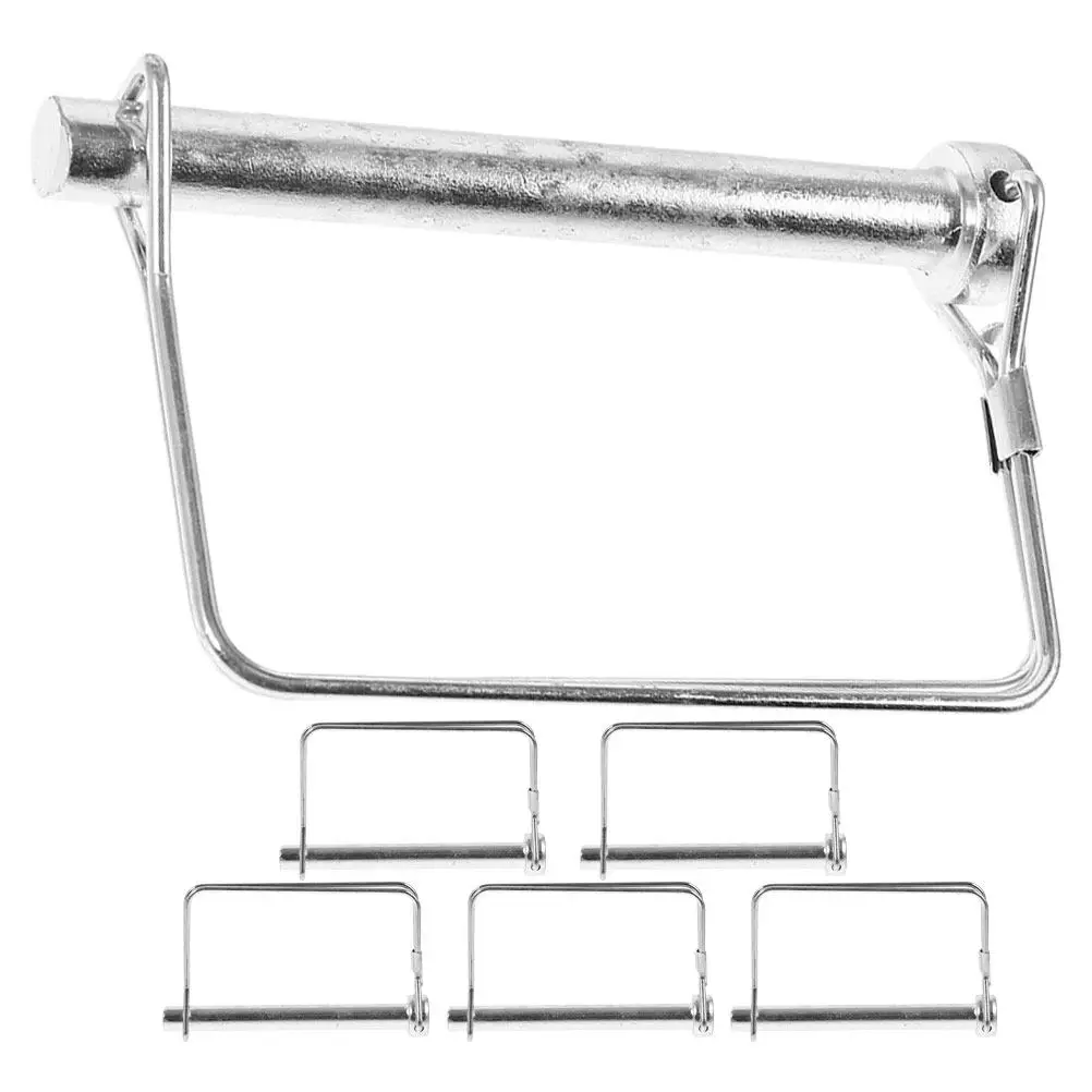 

6Pcs Safety Trailer Coupler Pins Heavy Duty Locking Hitch Pins Easy Installation Secure Trailer Tow Hardware Coupler Pin